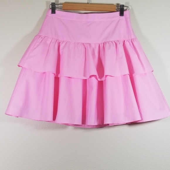 J. Crew Dresses & Skirts - J. Crew pink tiered skirt